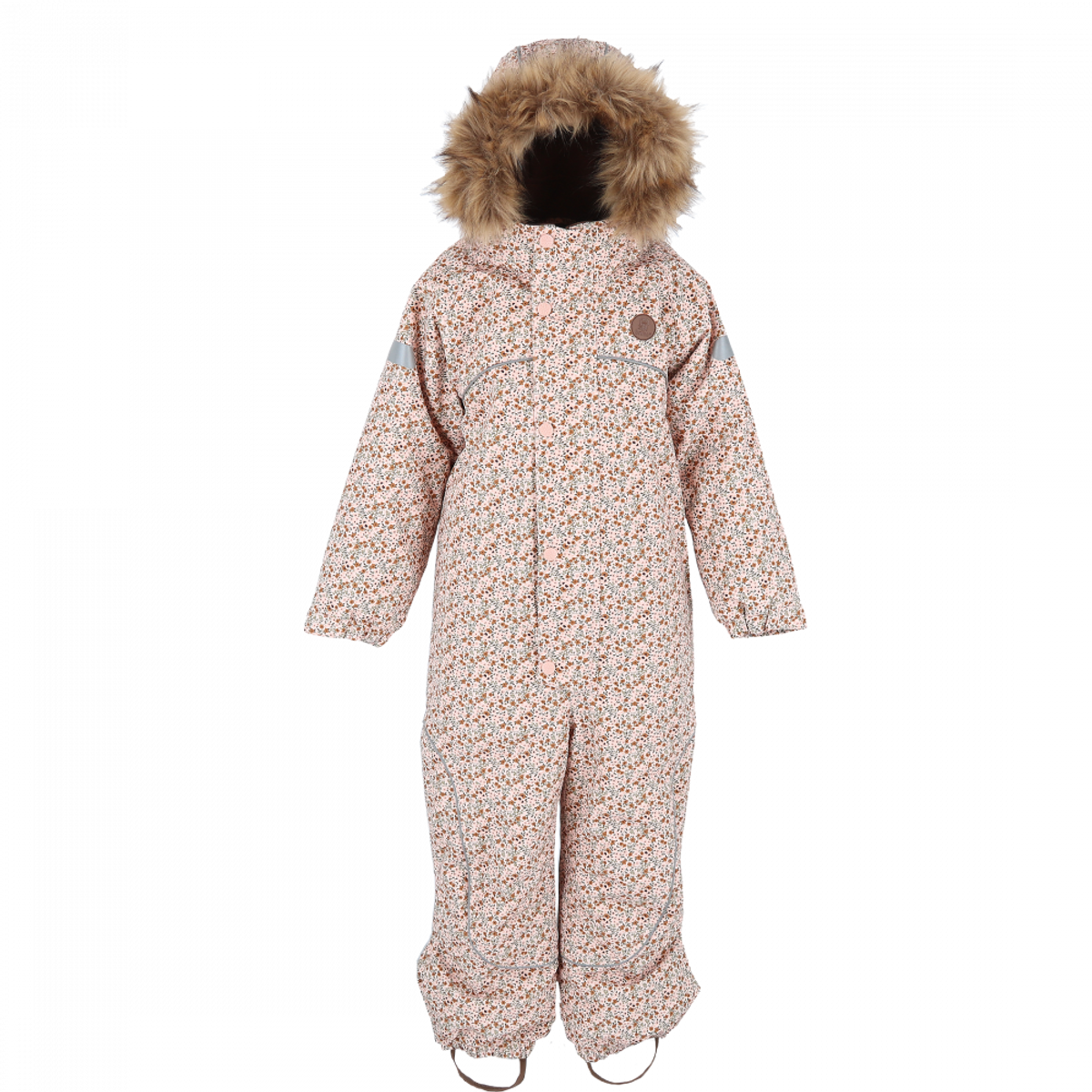 Bruse Vinterdress, Nysnø, Rose pattern rosa/mønster